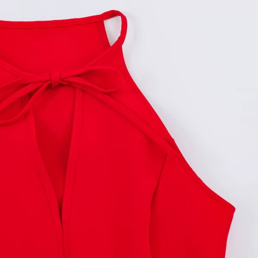 ZARA Summer Slimming Waist Cinch Camisole Top